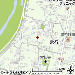 〒870-0116 大分県大分市常行の地図