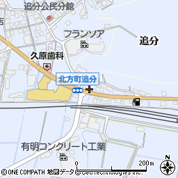 佐賀県武雄市追分556周辺の地図