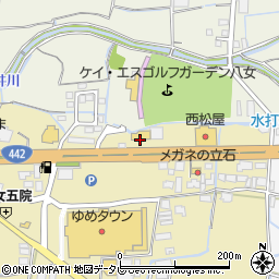 ブリヂストンタイヤセンター西日本株式会社八女店周辺の地図