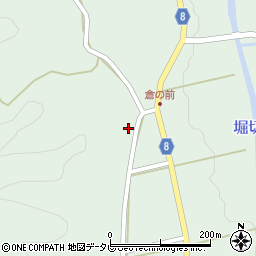 愛媛県北宇和郡松野町富岡470周辺の地図