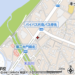 株式会社光新星　大分営業所周辺の地図
