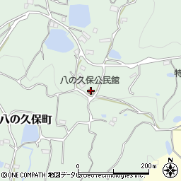 長崎県佐世保市八の久保町周辺の地図