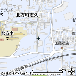 株式会社エネサンス九州　西部事業所周辺の地図