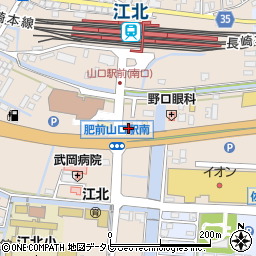 白石警察署江北交番周辺の地図