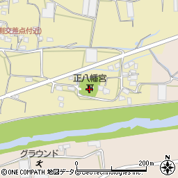 正八幡宮周辺の地図