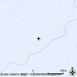 高知県高岡郡四万十町大井川185周辺の地図