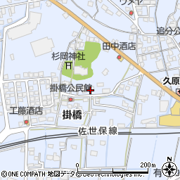 北方町志久アパート周辺の地図