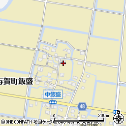 佐賀県佐賀市東与賀町大字飯盛143周辺の地図