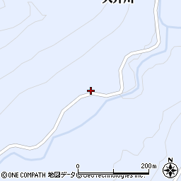 高知県高岡郡四万十町大井川176周辺の地図