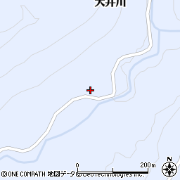 高知県高岡郡四万十町大井川174周辺の地図