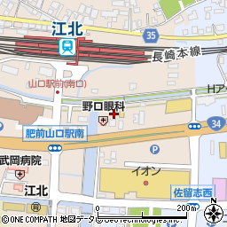 弘英館江北スクール周辺の地図