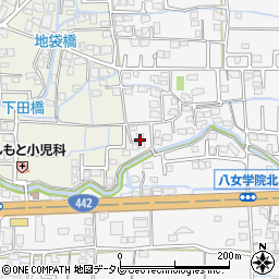 福岡県八女市本村912周辺の地図