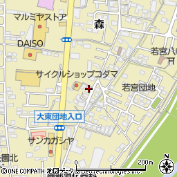 森町スタジオ周辺の地図