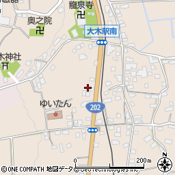 佐賀県有田町（西松浦郡）大木宿周辺の地図