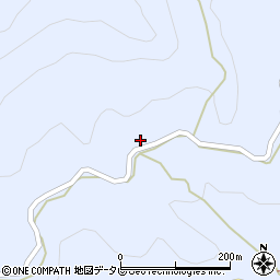 大分県日田市前津江町大野3153周辺の地図
