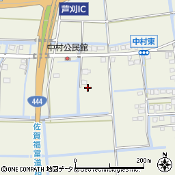 佐賀県小城市芦刈町道免1062-2周辺の地図