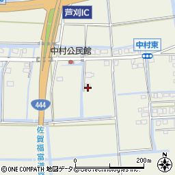 佐賀県小城市芦刈町道免1062周辺の地図