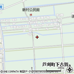 佐賀県小城市芦刈町下古賀710周辺の地図