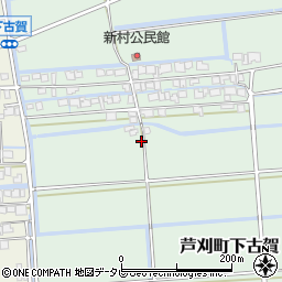 佐賀県小城市芦刈町下古賀695周辺の地図