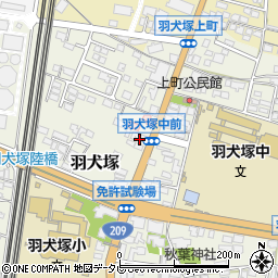 有限会社本田圭商事　呉服寝具周辺の地図