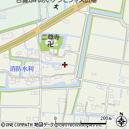 福岡県三潴郡大木町蛭池周辺の地図
