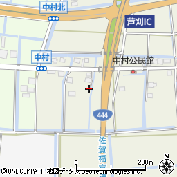 佐賀県小城市芦刈町道免1116-2周辺の地図