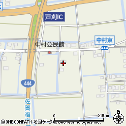 佐賀県小城市芦刈町道免1063周辺の地図