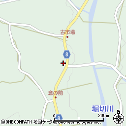 愛媛県北宇和郡松野町富岡331周辺の地図