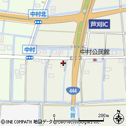 佐賀県小城市芦刈町道免1123周辺の地図