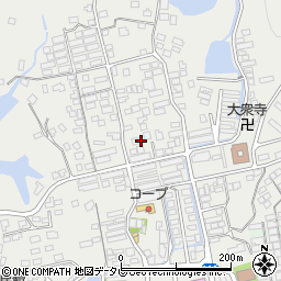 佐賀県杵島郡大町町福母2749-12周辺の地図