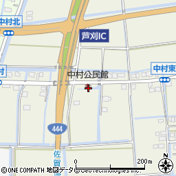 佐賀県小城市芦刈町道免1078周辺の地図