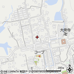 佐賀県杵島郡大町町福母2749周辺の地図