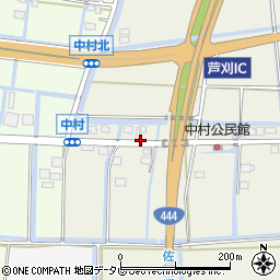 佐賀県小城市芦刈町道免1088周辺の地図