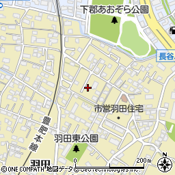 大分合同新聞　羽田・藤の台竹本プレスセンター周辺の地図