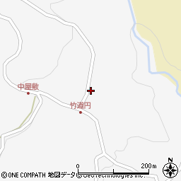 大分県由布市庄内町西大津留698周辺の地図