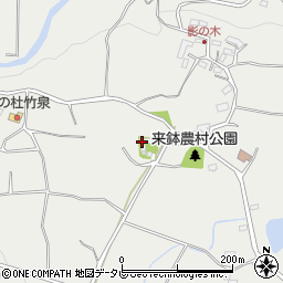来鉢神社周辺の地図