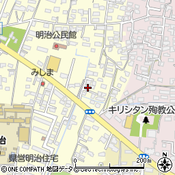 大分県大分市猪野172-1周辺の地図