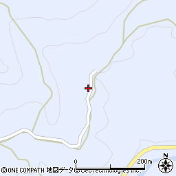 大分県日田市前津江町大野3295周辺の地図