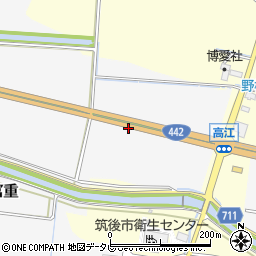 一般国道４４２号周辺の地図