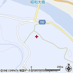 高知県高岡郡四万十町大井川1489周辺の地図