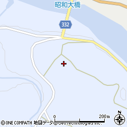 高知県高岡郡四万十町大井川1490周辺の地図