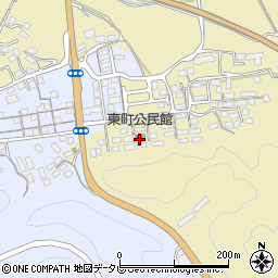 東町公民館周辺の地図