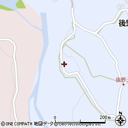 大分県玖珠郡九重町後野上371周辺の地図