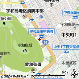 宇和島自動車株式会社旅行センター周辺の地図
