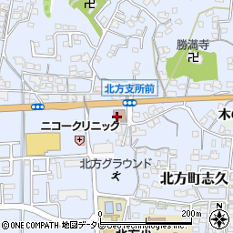 武雄市役所　子育て総合支援センター周辺の地図