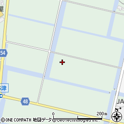佐賀県佐賀市西与賀町周辺の地図