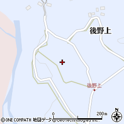 大分県玖珠郡九重町後野上363周辺の地図