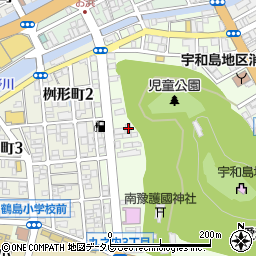 ピザ・ロイヤルハット宇和島店周辺の地図