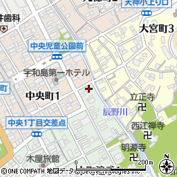 高橋米穀店周辺の地図