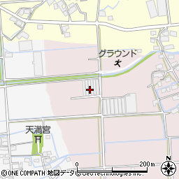 福岡県八女市平田231周辺の地図